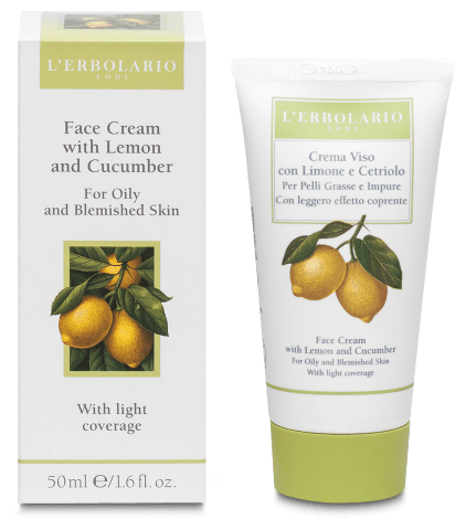 Face Cream with Lemon and Cucumber 50 ml