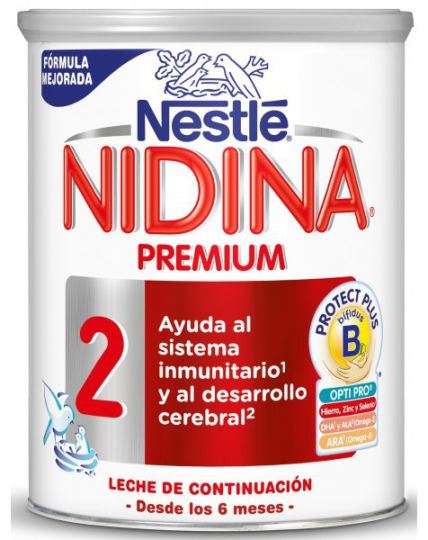 Nestle nidina 2 800gr Nestlé